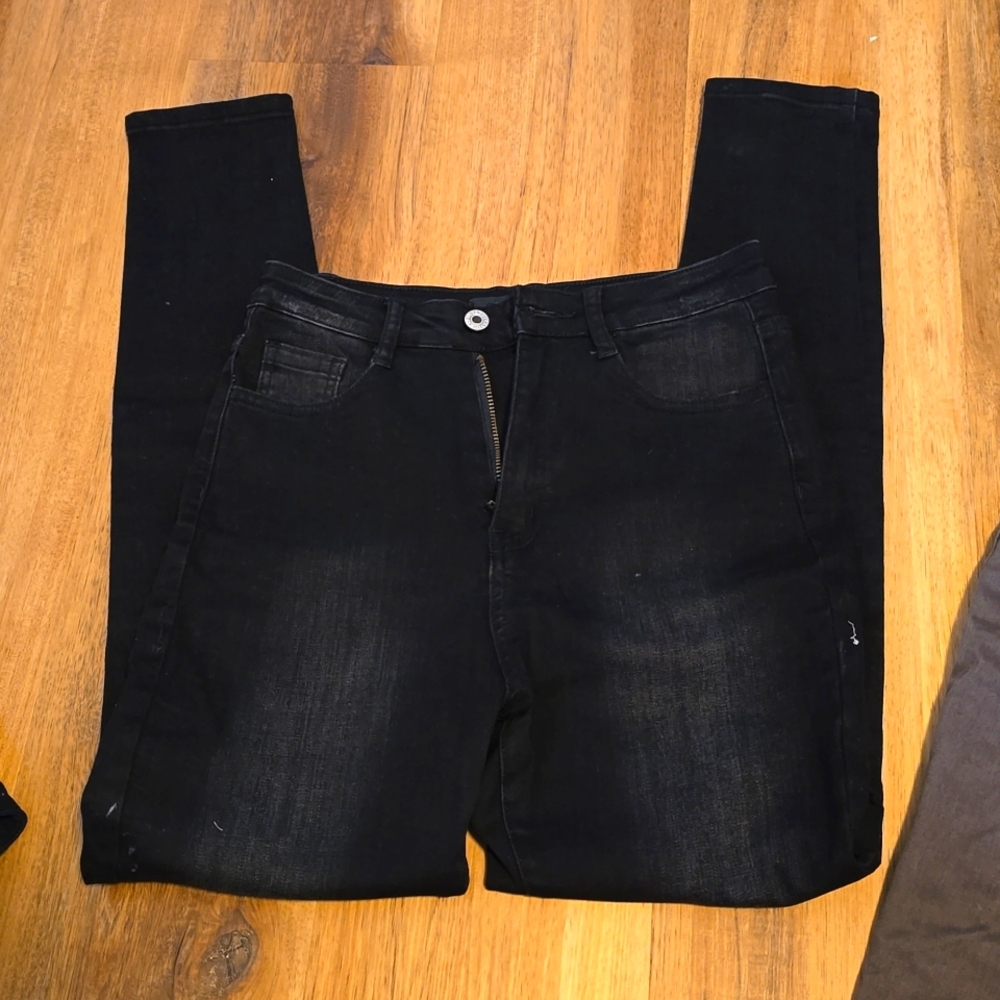 NVGTN Size L skinny black jeans